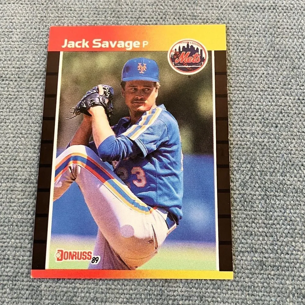 1989 Donruss New York Mets Baseball Card Trading Card